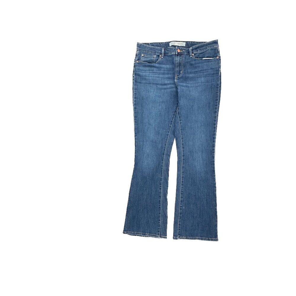 Signature By Levi Strauss Mid Rise Bootcut Women's size 14 Long Blue Denim Jeans